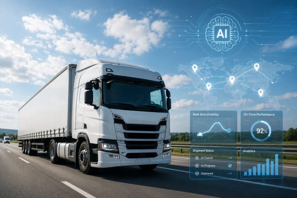 featured photo of AI is Your Last-Mile Co-Pilot: How GRENNEX TMS Transforms Dispatch, Visibility, and Logistics Chaos